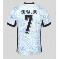 Camisa de time de futebol Portugal Cristiano Ronaldo #7 Replicas 2º Equipamento Europeu 2024 Manga Curta